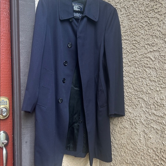 Dark blue Burberry long trench coat. Great condition! Free shipping! - Picture 13 of 13